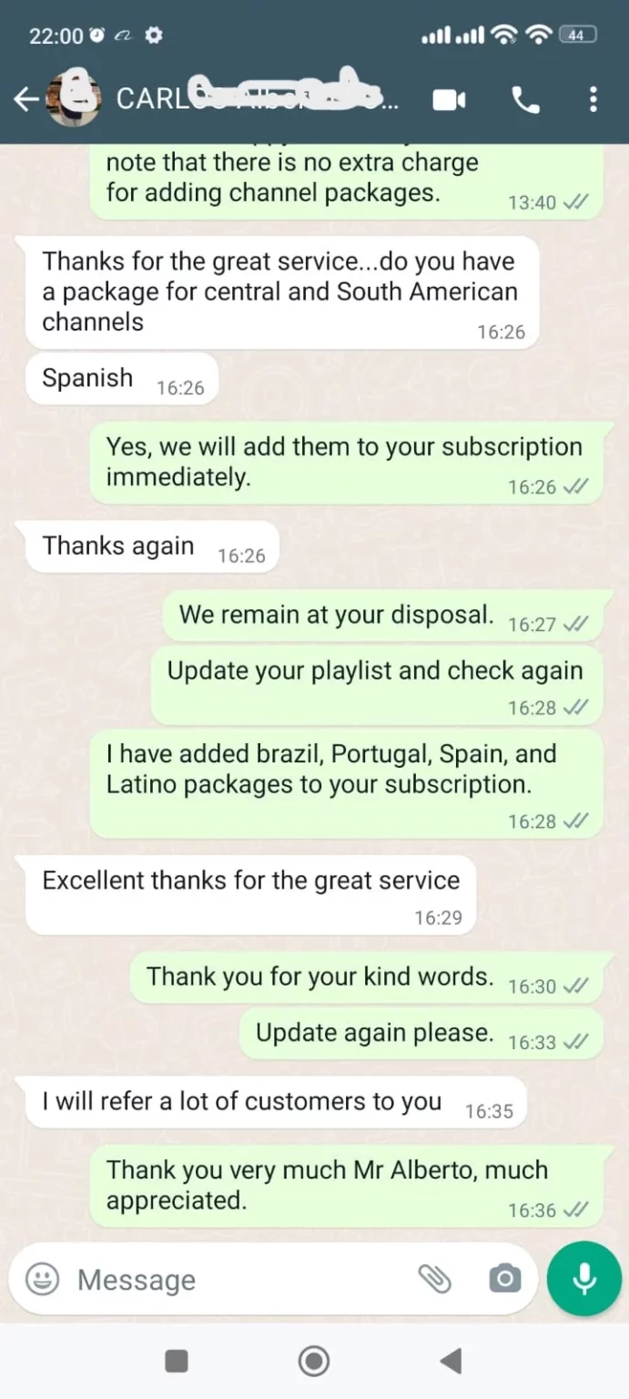 IPTV Subscription